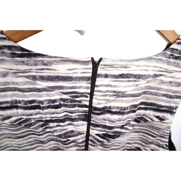 Adrianna Papell Sleeveless Geometric Textured Sheath Dress Size 16 Career Work - Picture 10 of 10